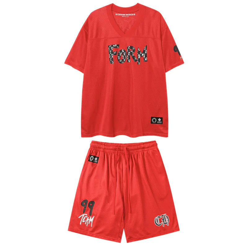 Chrome Hearts x Matty Boy PPO Form Team Mesh Warm Up Jersey T-Shirt 9996-1