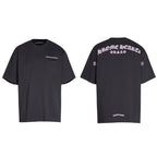 Chrome Hearts USA Script Logo Short Sleeve T-Shirt Tee 6050