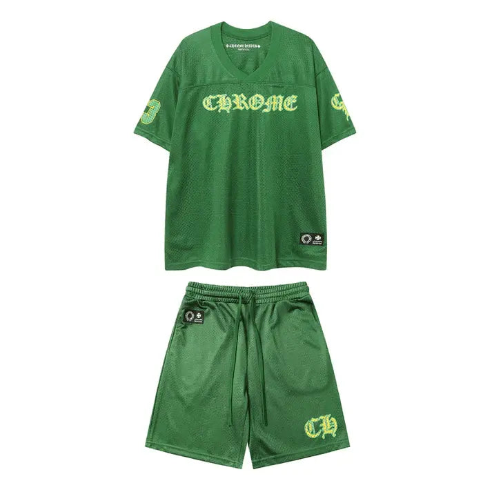Chrome Hearts x Matty Boy PPO Form Team Mesh Warm Up Jersey Shorts 9996-2